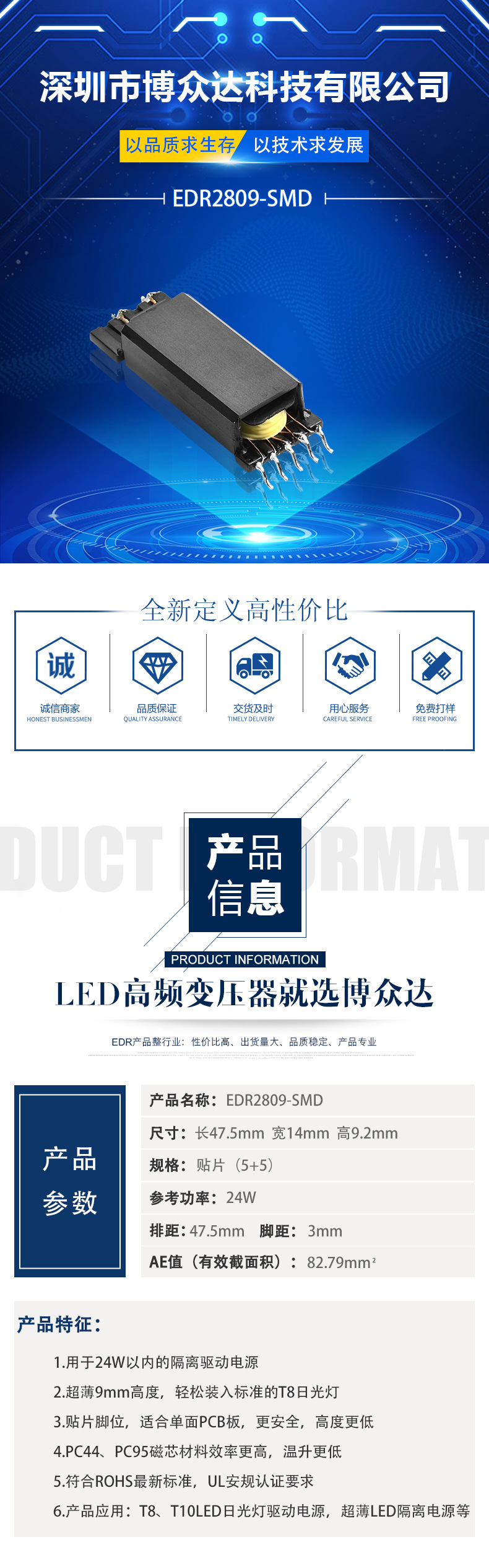 EDR2809-SMD(5+5)(图1)